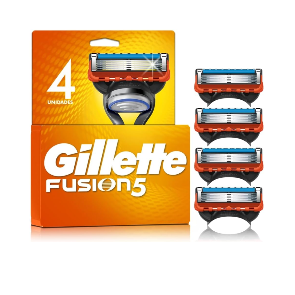 Carga Para Aparelho De Barbear Fusion5 4 Unidades - Gillette