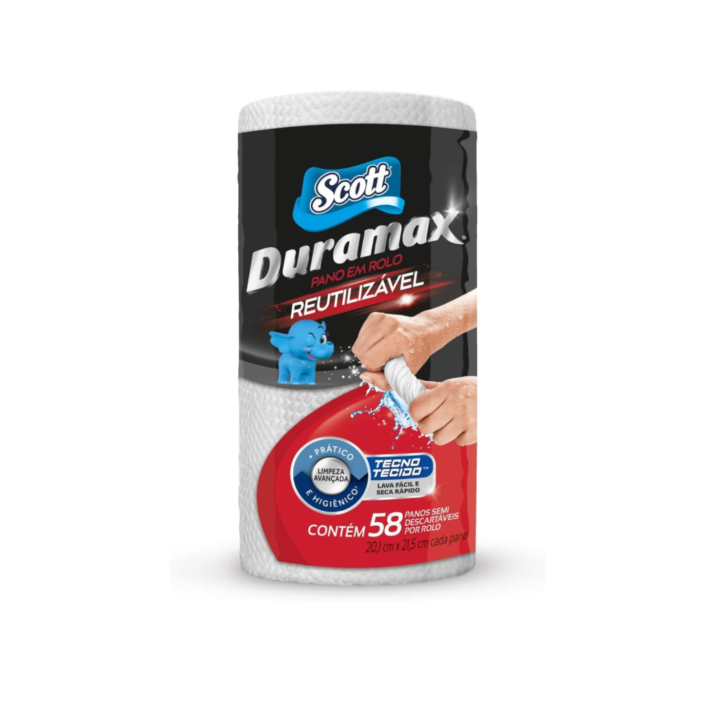 Scott Pano Duramax, Rolo Multiuso, 58 unidades