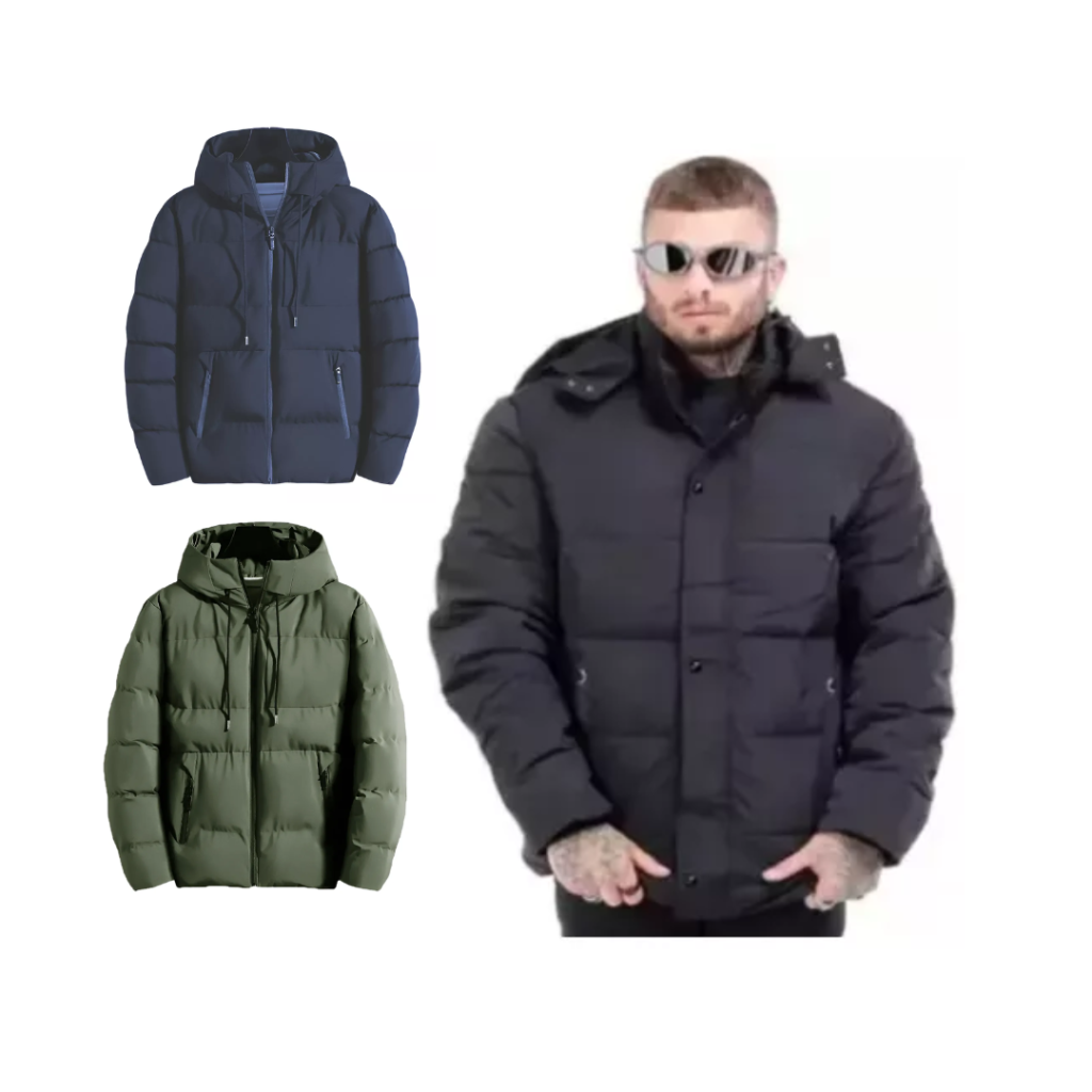 Super Plus Size Jaqueta Frio Inverno Puffer Bobojaco Gominho