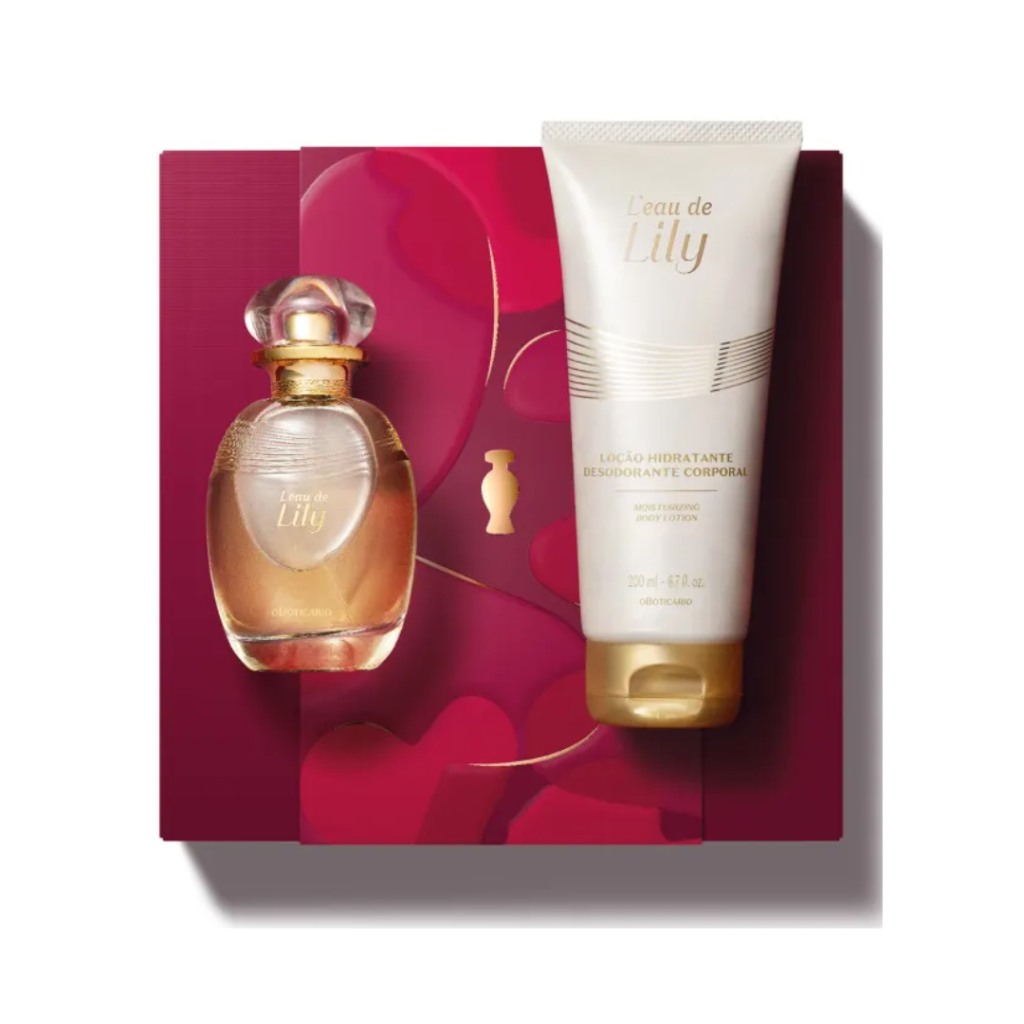 Kit Presente Dia dos Namorados L'eau de Lily (2 itens)