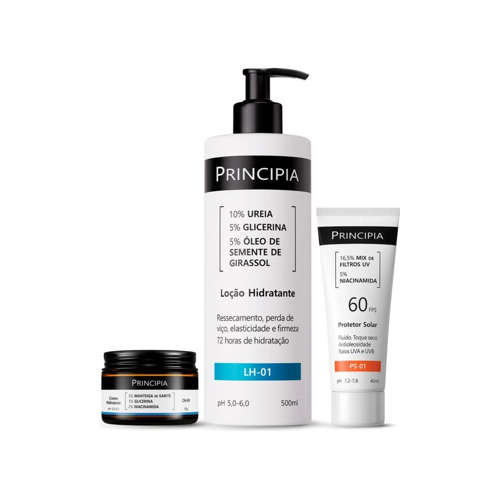 Kit Skincare Corporal E Facial Hidratação & Proteção Diária