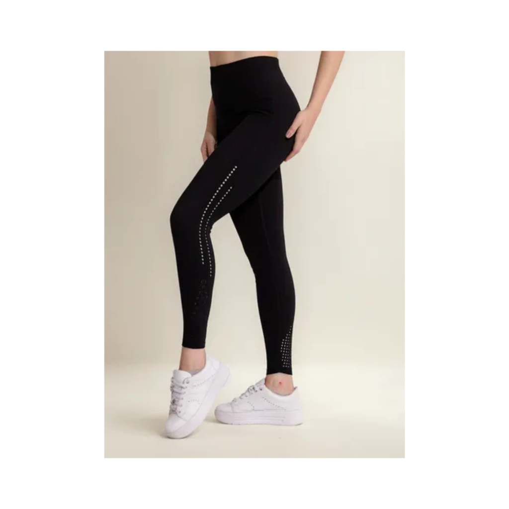 Calça Legging Colmeia Trifil Sem Costura Academia Sport