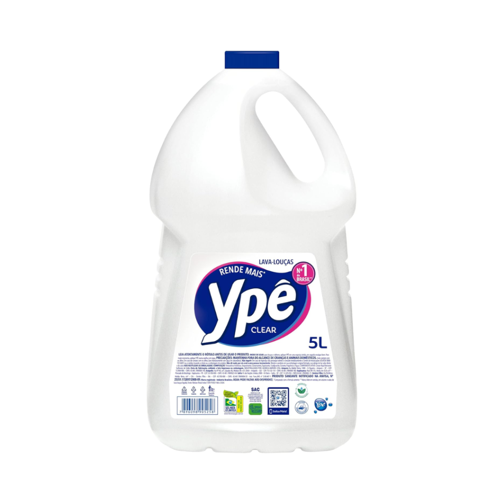 Ypê Detergente Clear 5L