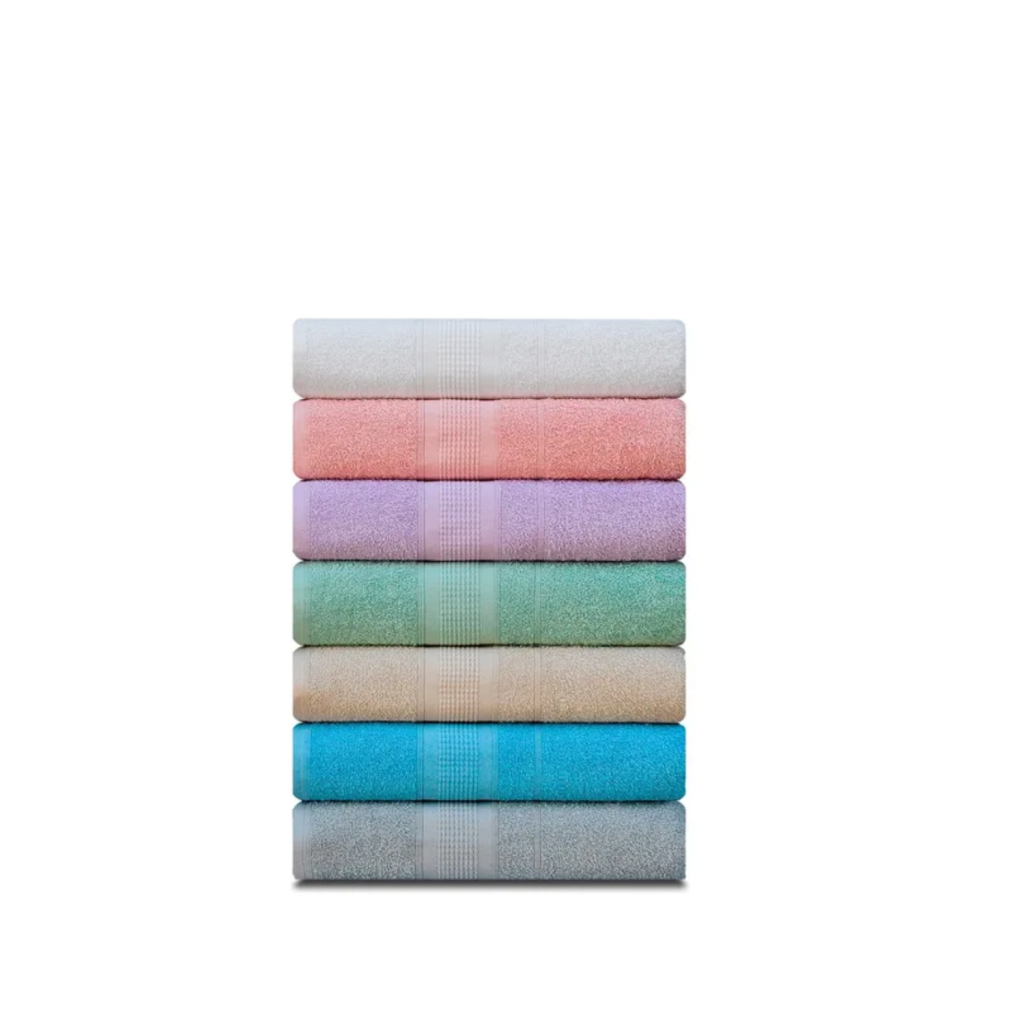 Kit C/4 Toalhas De Banho Gigante 70x140cm  algodão