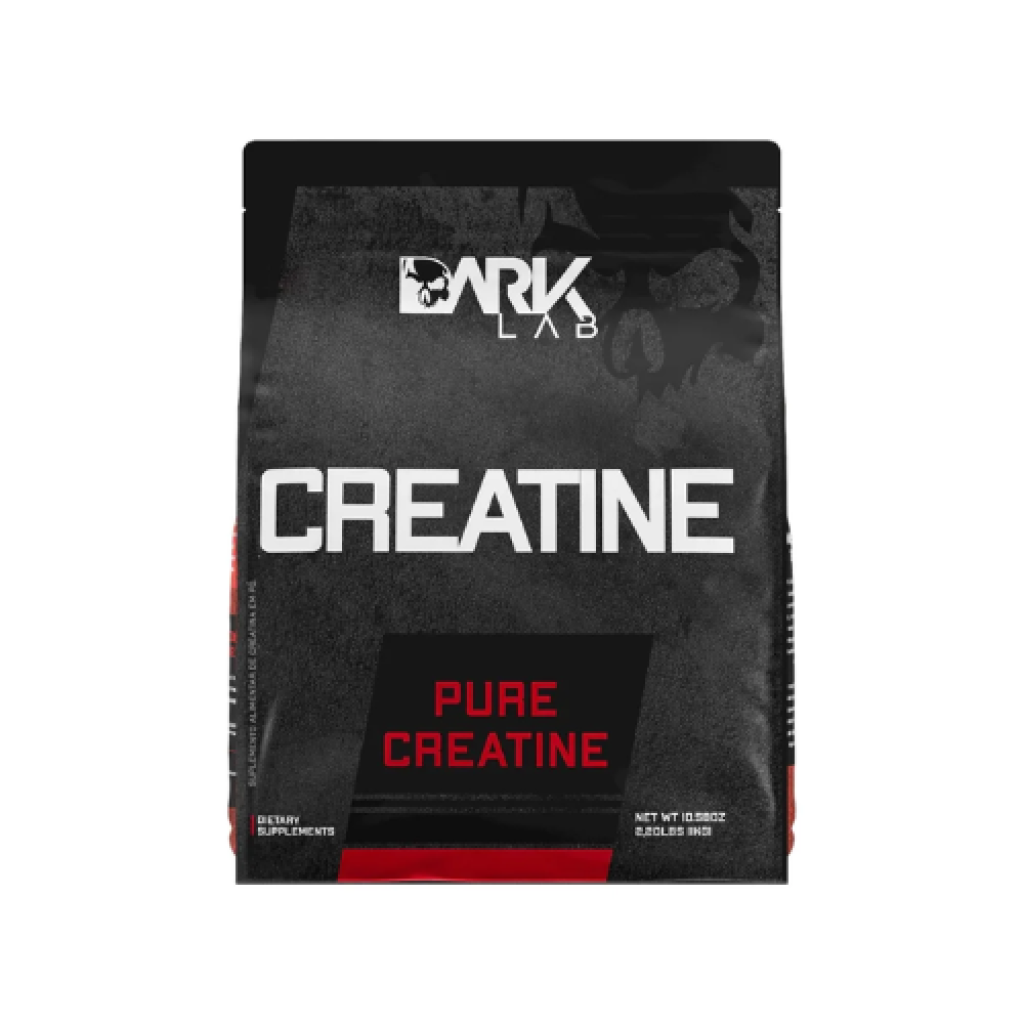 Creatina Monohidratada Pura Dark Lab Suplemento Alimentar Sem Sabor Pote 1 kg