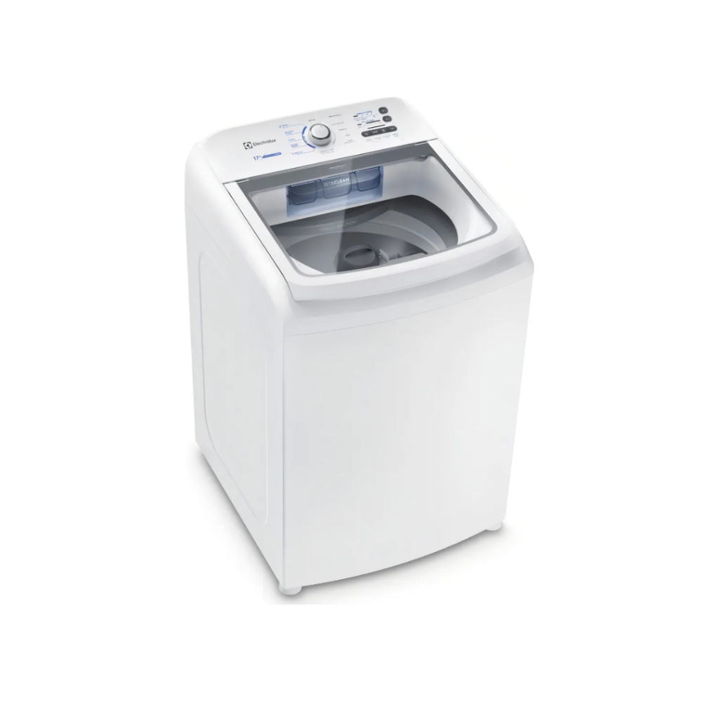 Máquina de Lavar 17kg Electrolux Essential Care com Cesto Inox, Jet&Clean e Ultra Filter LED17