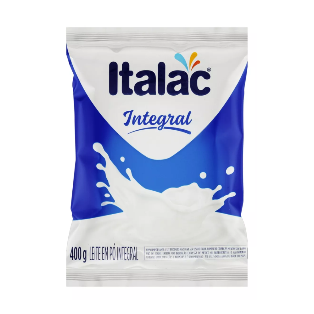 Leite Pó Integral Italac Pacote 400g