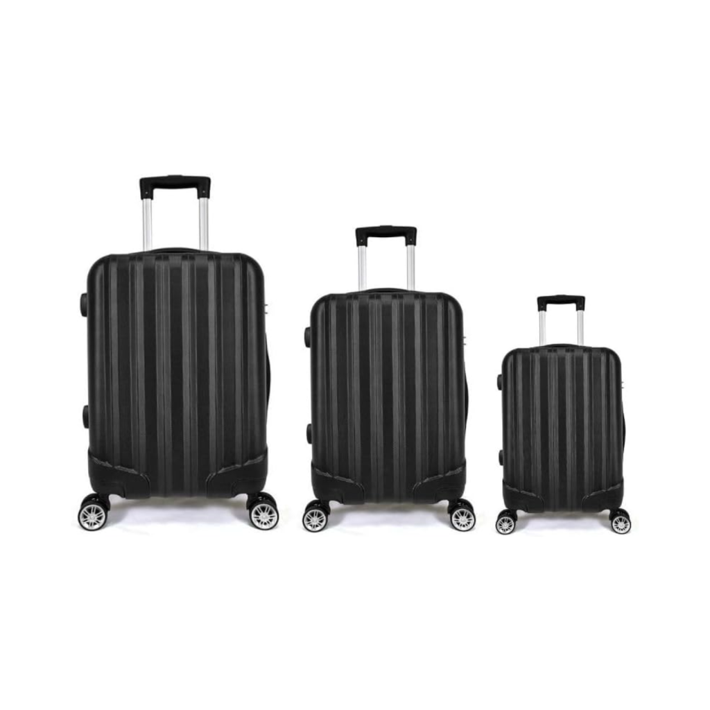 Kit Mala de Viagem abs 3 peças Adventure