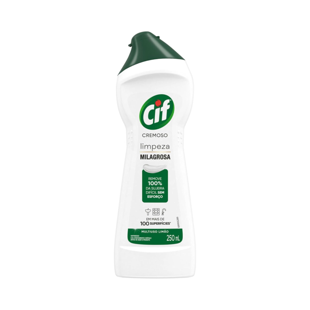 Cif Saponáceo Cremoso Multiuso Limão Squeeze 250Ml