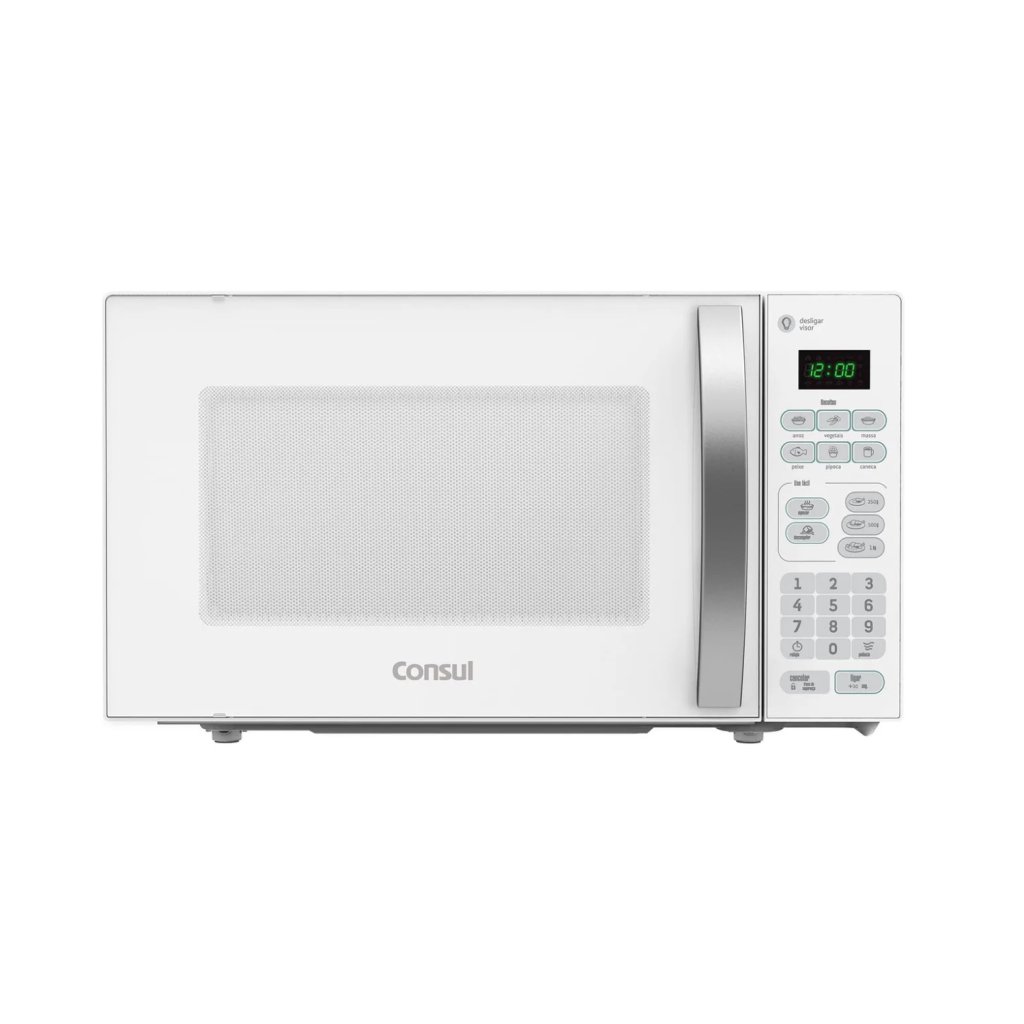 Micro Ondas 20 Litros 10 Níveis De Potência Cma20bb Consul Cor Branco