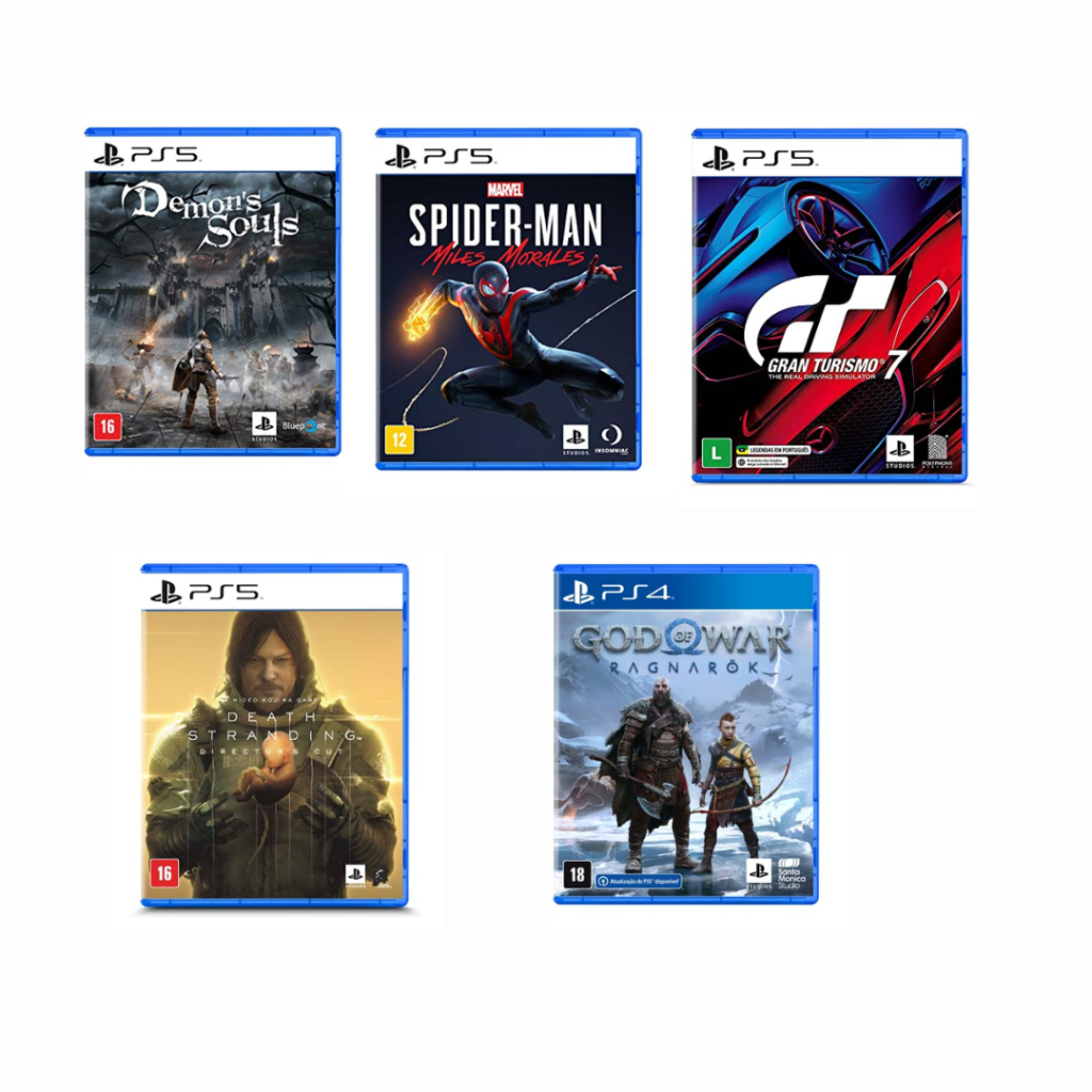SELEÇÃO DE JOGOS PLAY STATION COM R$100 OFF