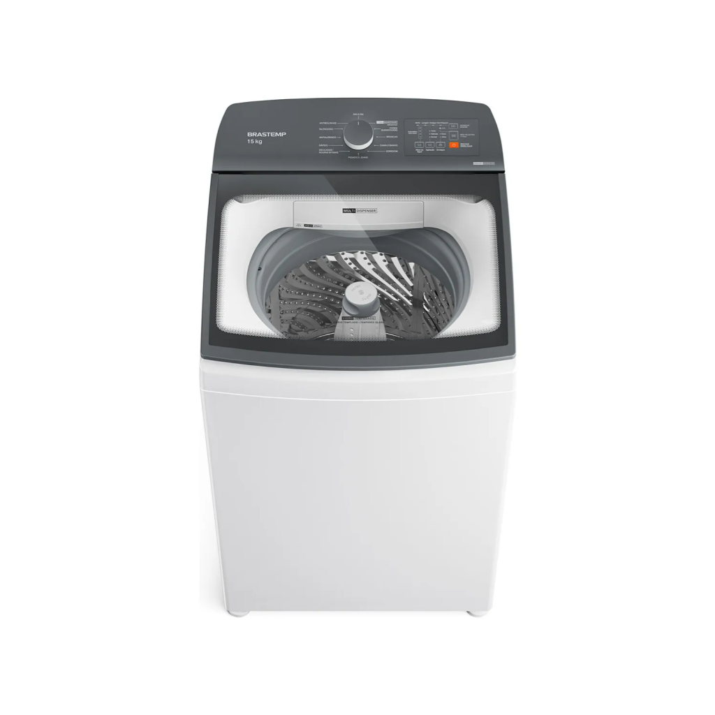Máquina De Lavar Bwf15ab 15kg Tira Manchas Branca Brastemp Cor Branco