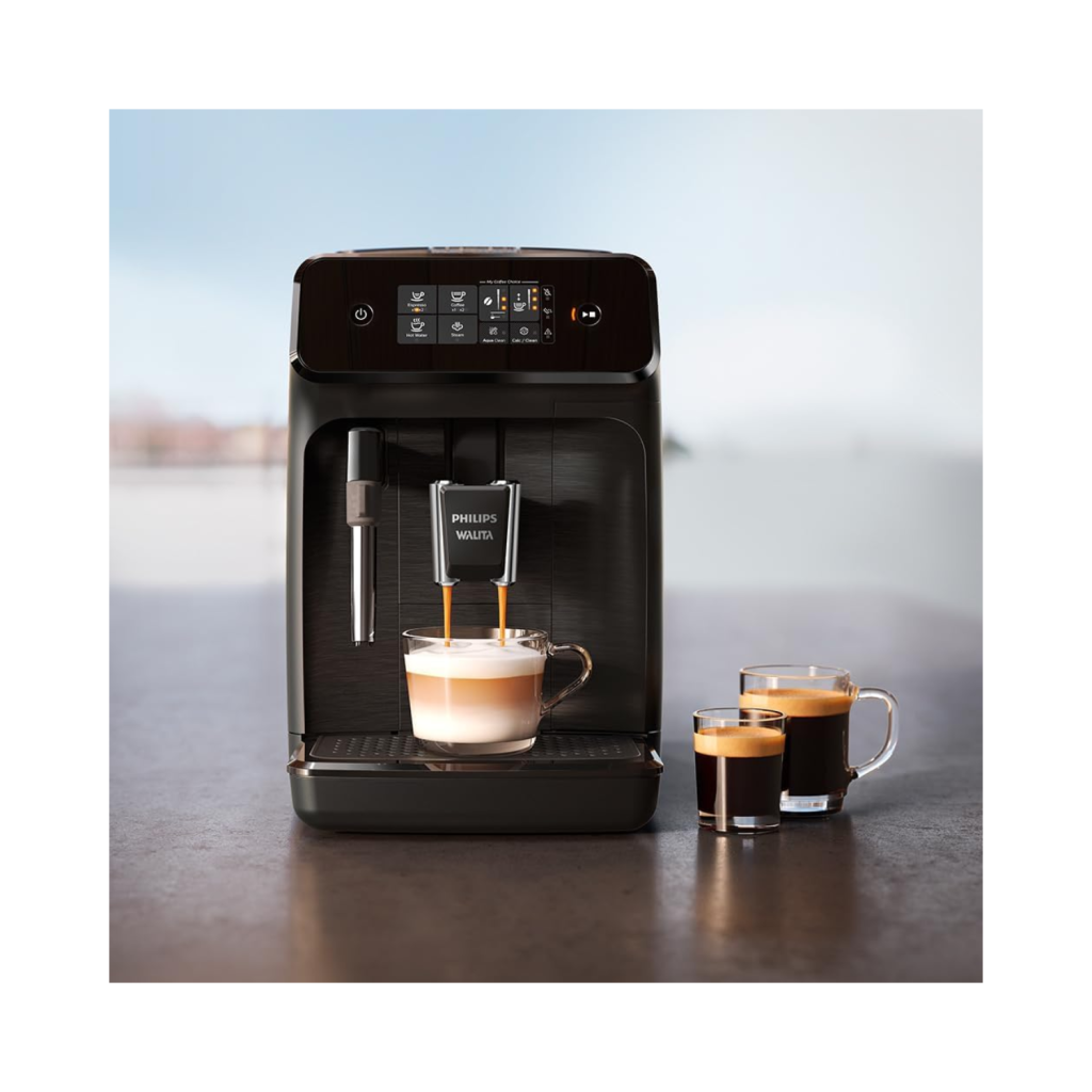 Cafeteira Espresso Automática Série 1200 Philips Walita, Preta, 1500W, 110v - EP1220/15