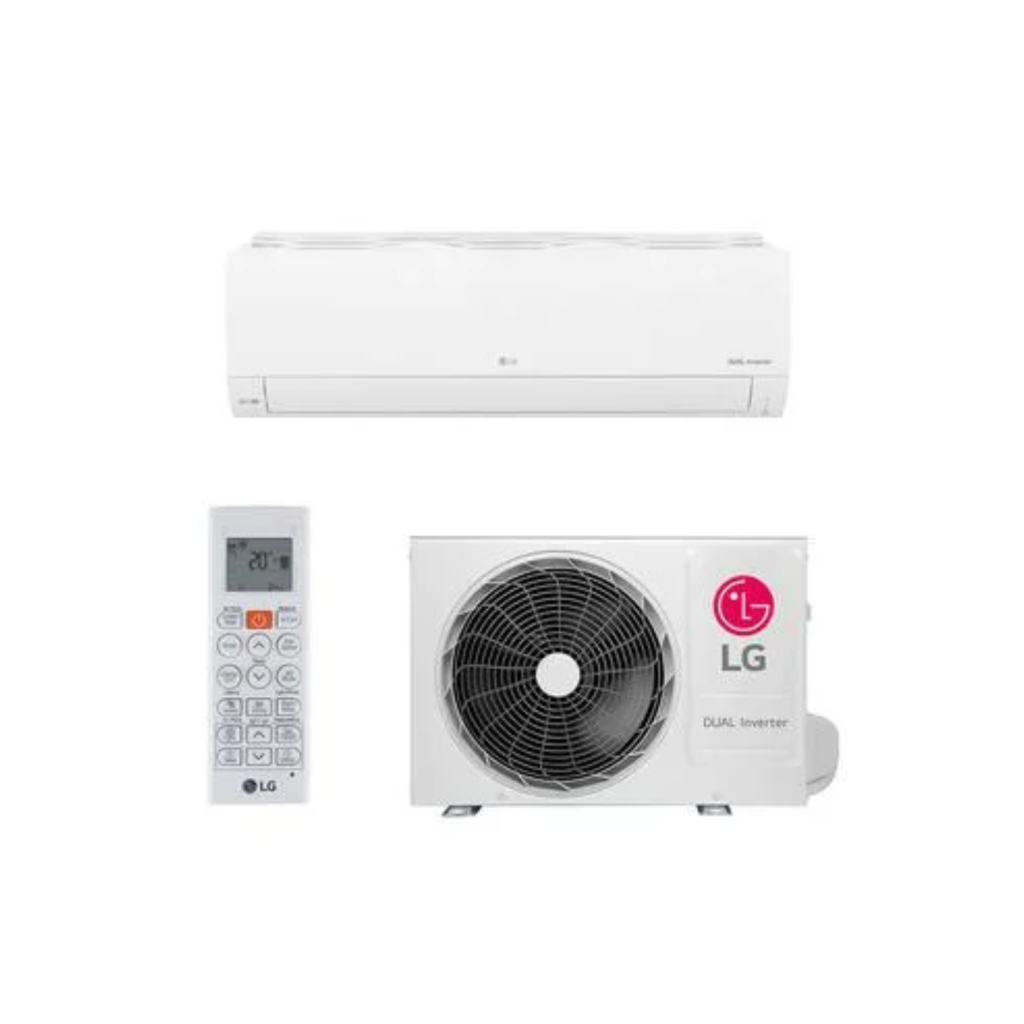 Ar Condicionado Split Hi Wall LG Dual Inverter Compact, 12.000 BTUS, 220V, Frio - S3-Q12jaqal