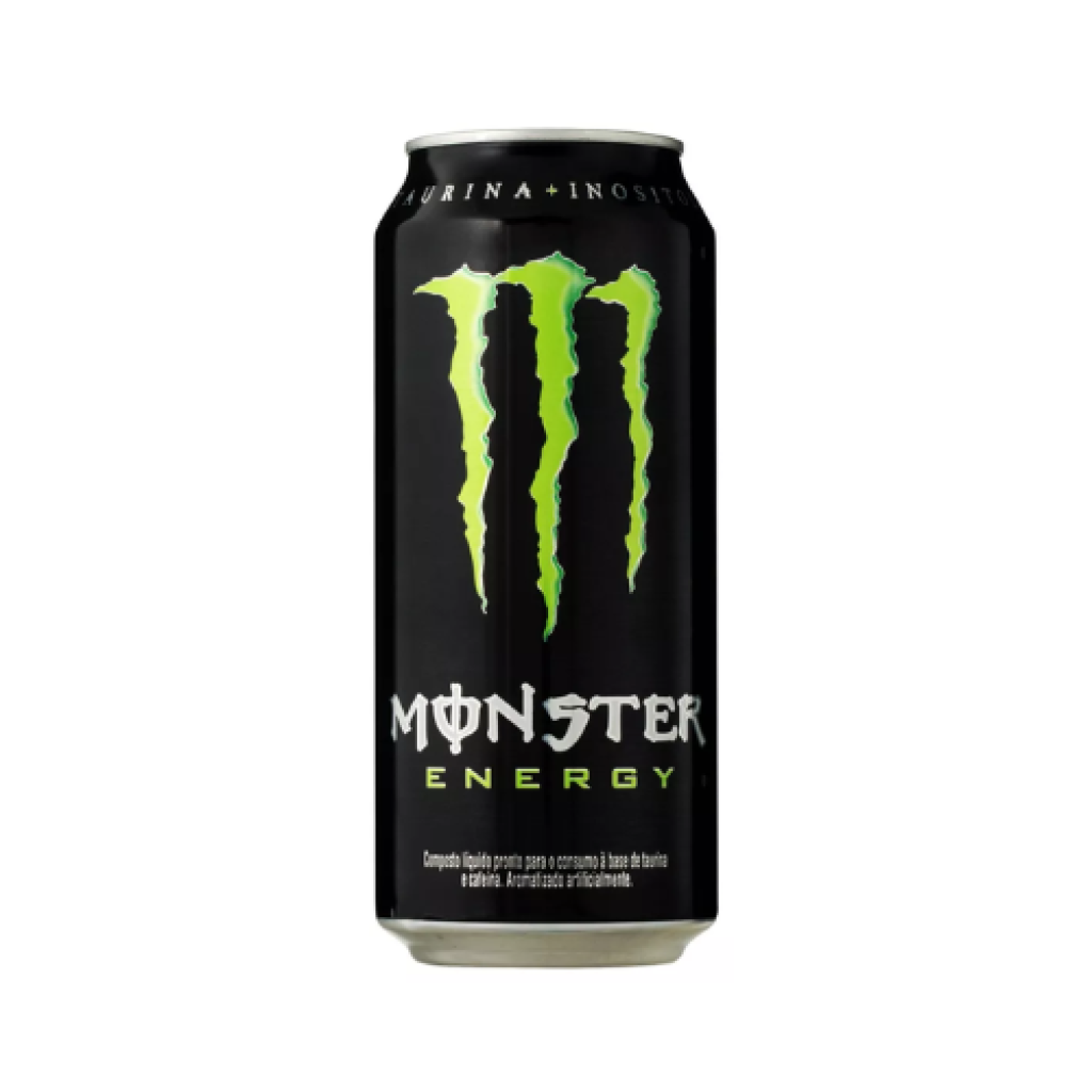 Energético Monster Energy 473ml, Sabor Original, Cafeína e Taurina para Alta Performance