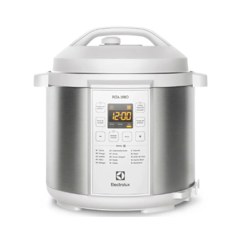 Panela de Pressão Elétrica Electrolux 6L PCC21 Experience Digital Branca por Rita Lobo