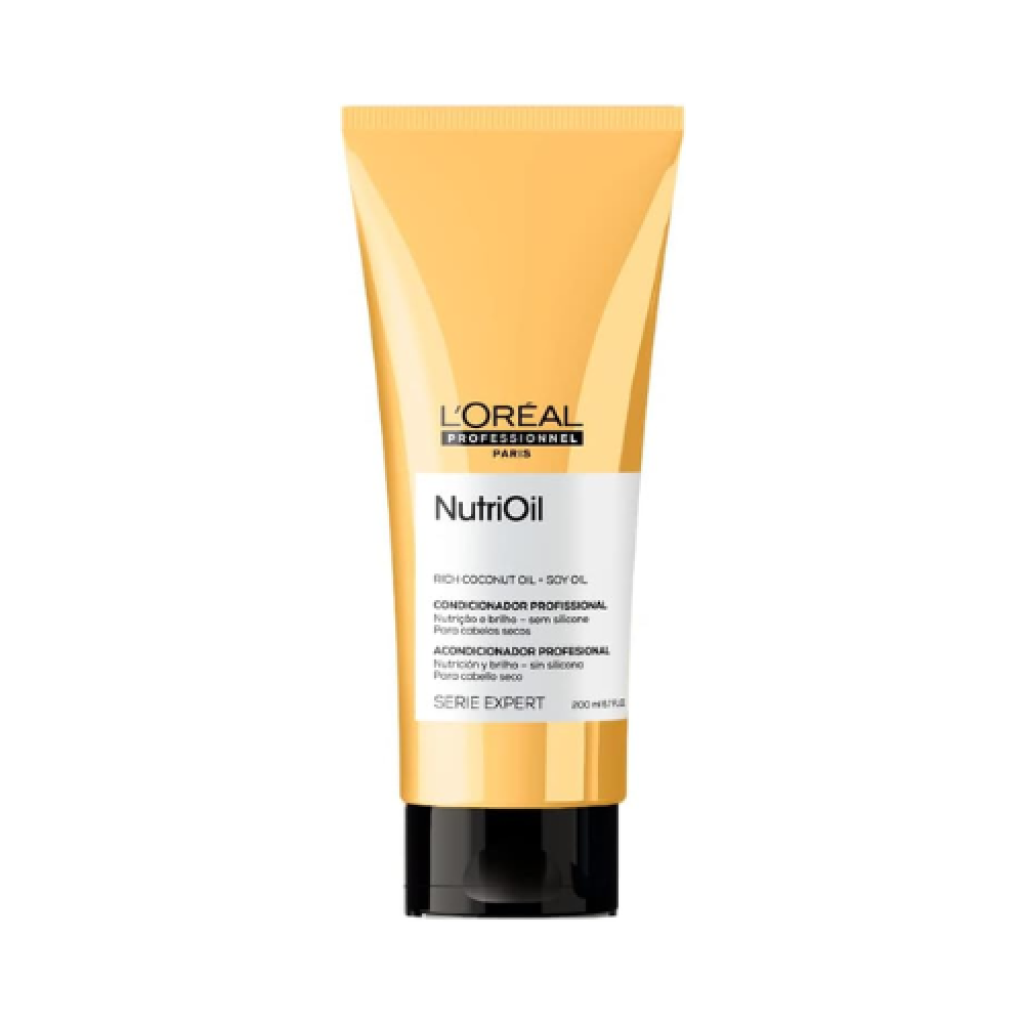 L'Oréal Professionnel Condicionador NutriOil 200ml – Nutrição com Óleo de Coco para Todos os Cabelos