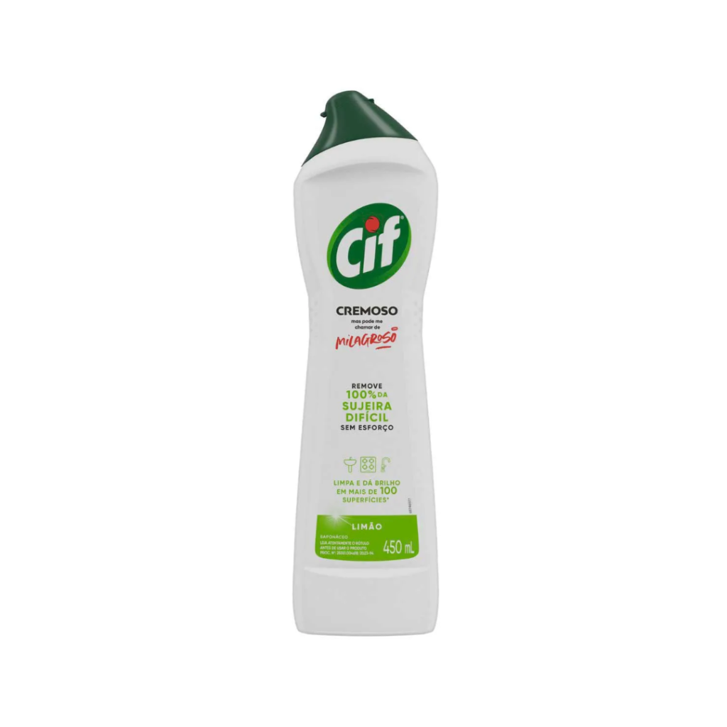 Cif Cremoso Multiuso Limão 450ml