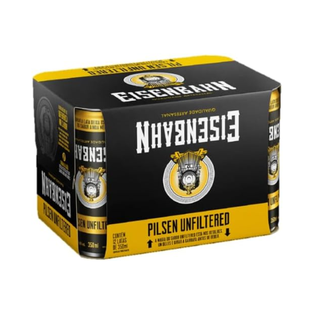 Pack de Eisenbahn UnfiLTered LT 350ml 12 Unidades
