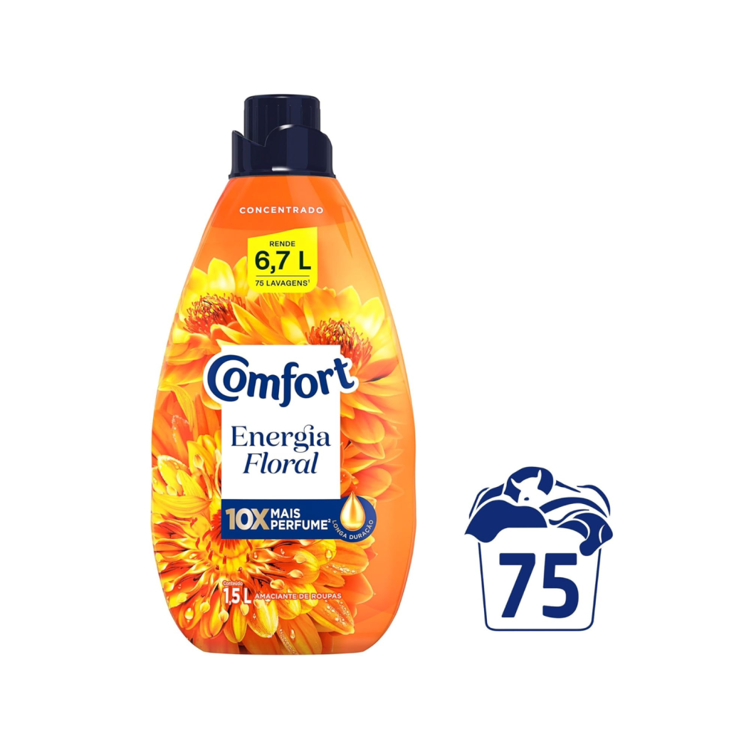 Comfort Amaciante Concentrado Energia Floral 1,5L