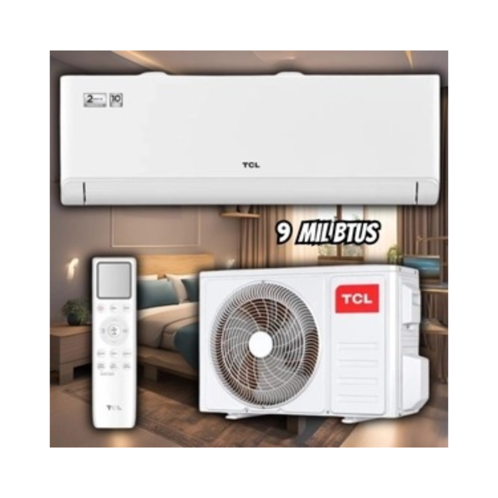 Ar Condicionado Split Hi Wall TCL T-Pro 2.0 Inverter 9.000 Btus Frio R-32