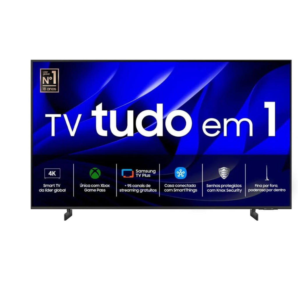 Samsung Smart Big TV 75" Crystal UHD 4K 75DU8000 - Painel Dynamic Crystal Color, Gaming Hub