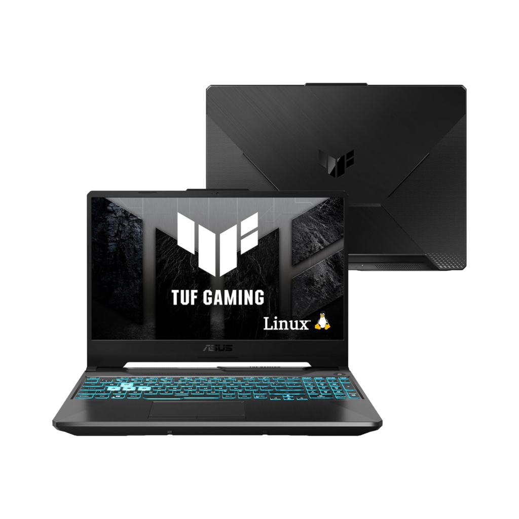 Notebook ASUS TUF Gaming A15, GeForce RTX 2050, AMD RYZEN 7, 8 GB, 512 GB SSD, KeepOS, Tela 15.6'' FHD, Graphite Black - FA506NFR-HN069