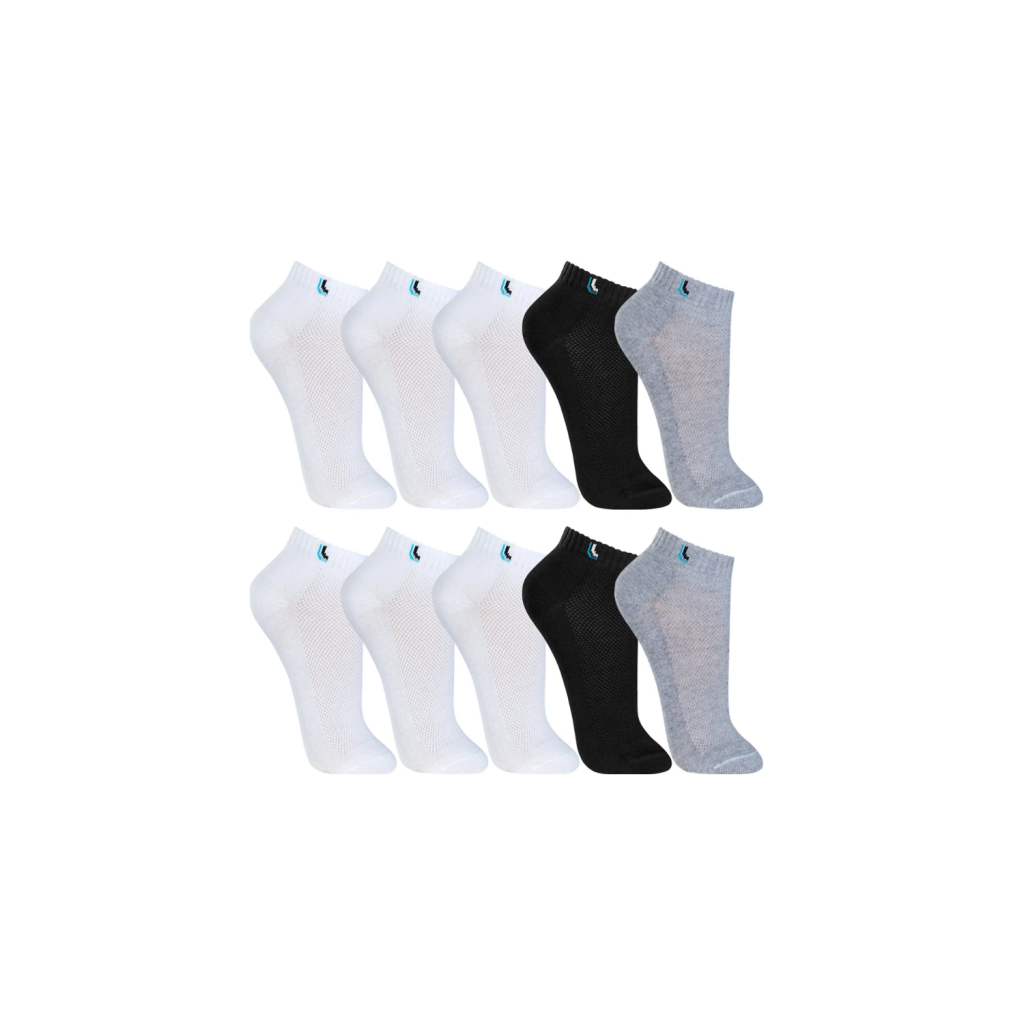 Kit 10 Pares Meias Lupo Soquete Cano Curto Baixo Original