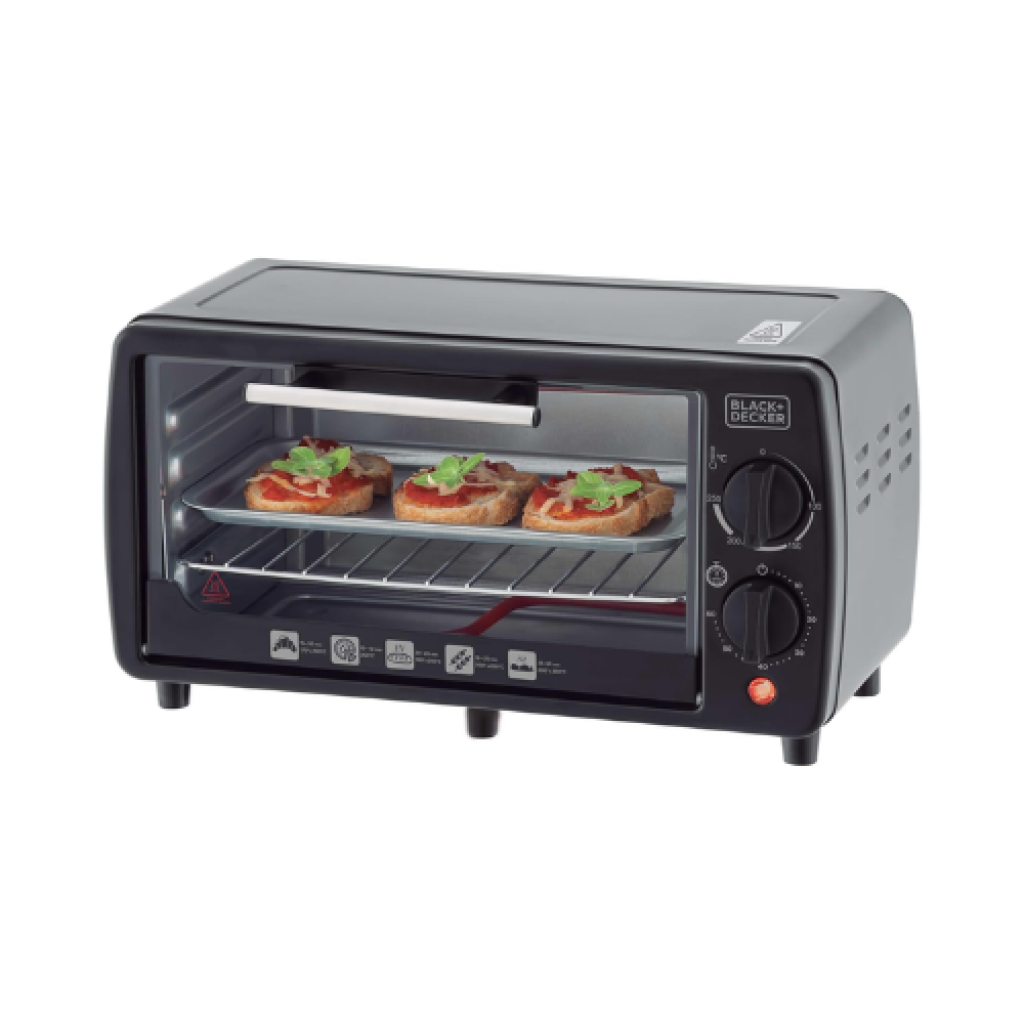 Forno Elétrico Black+Decker FT9 9L 110V – Assa, Tosta e Grelha, Compacto e Potente
