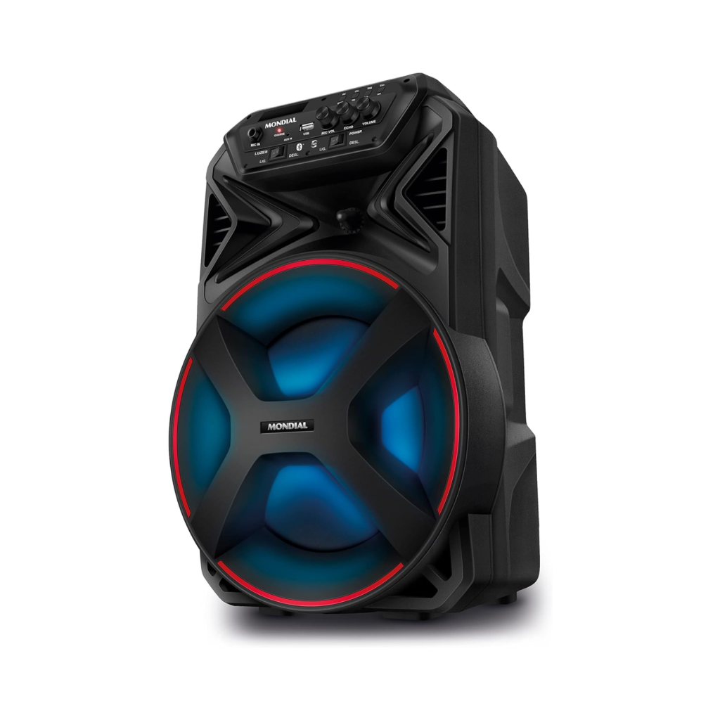 Caixa Amplificada Connect Partyplus, Mondial, Preto, 250W RMS, Bivolt - CM-250