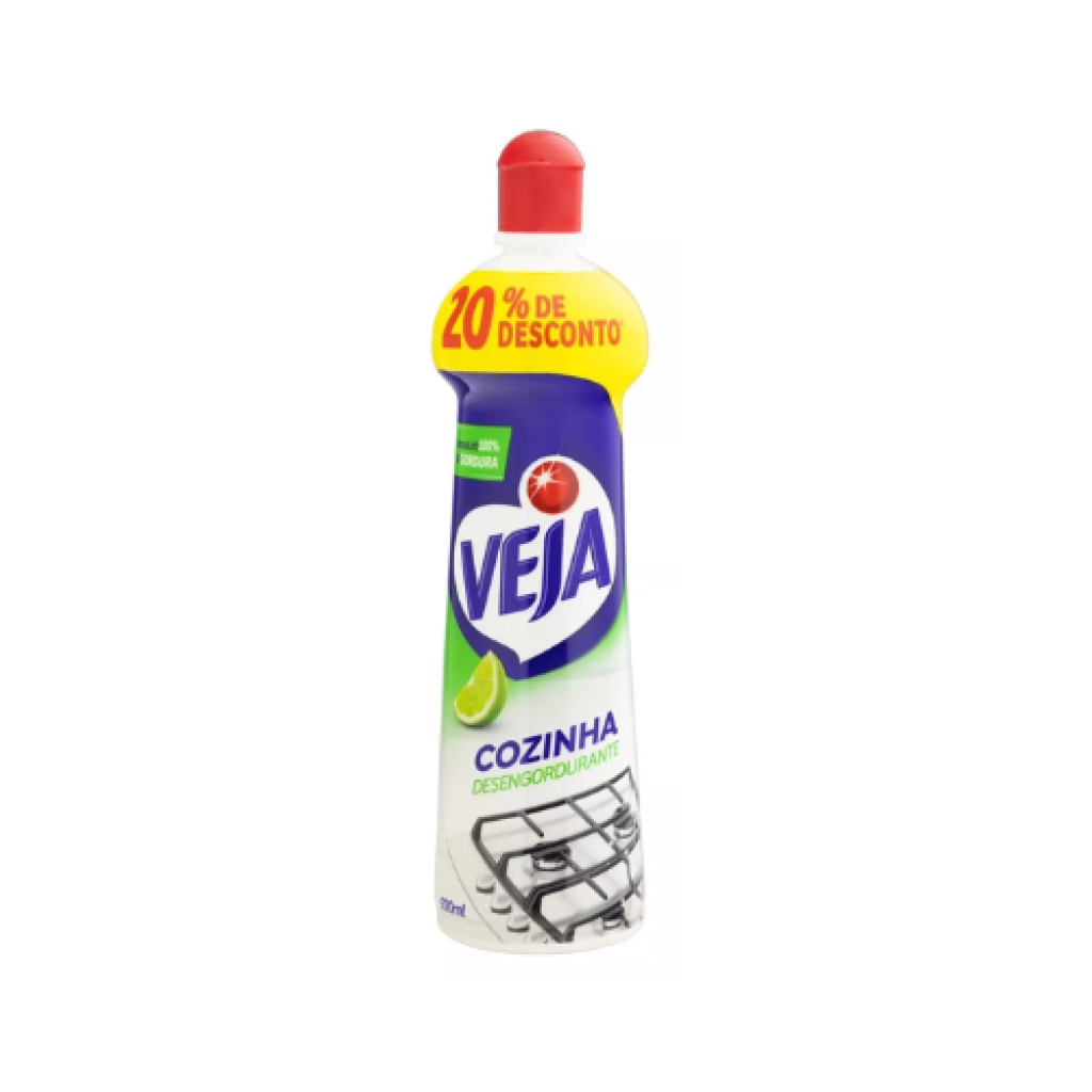 Limpador Desengordurante Veja Spray L500p400ml Limão