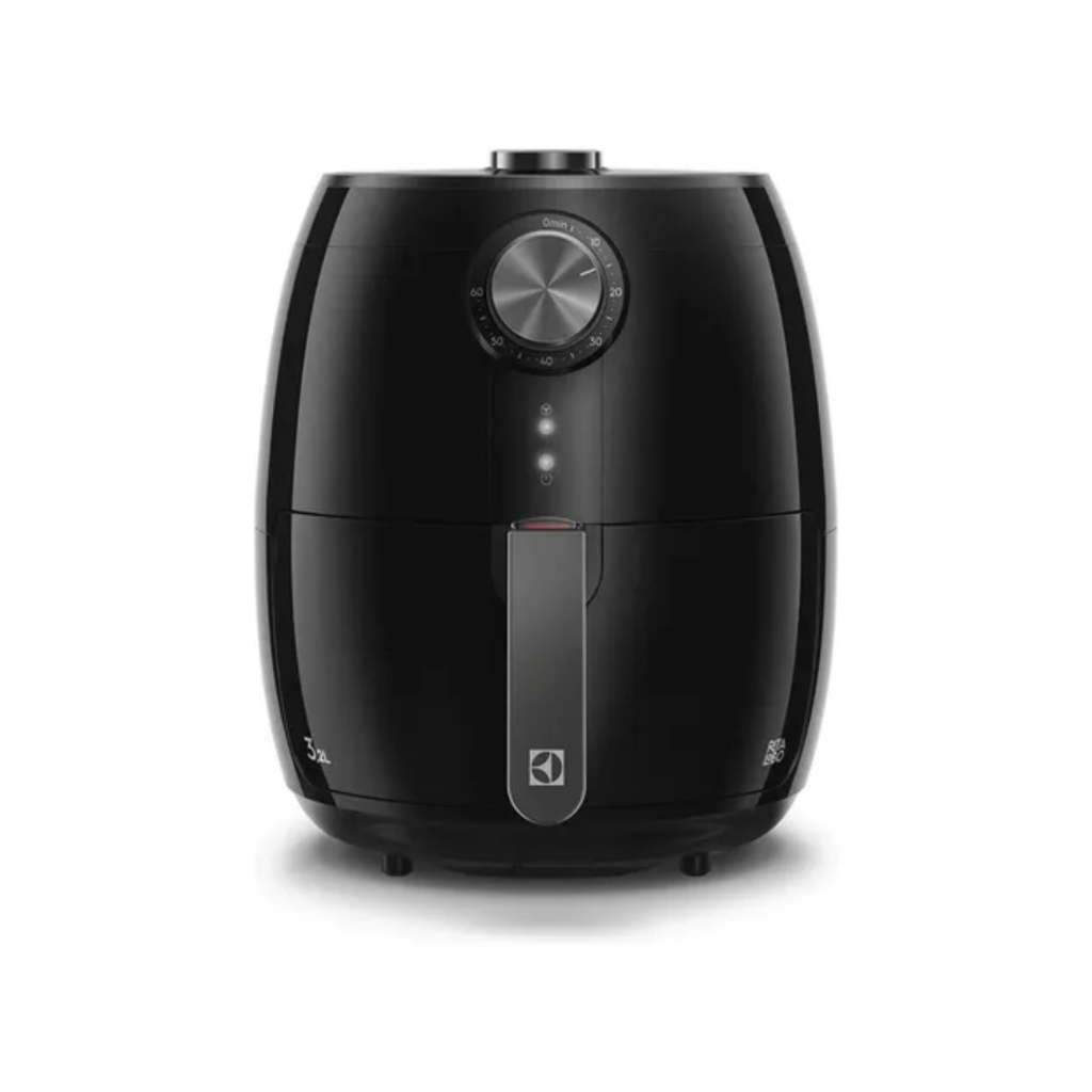 Fritadeira Elétrica Airfryer Sem Óleo 3,2L Cesto Removível Preta Com Timer 1400W Eaf15 Efficient 110v