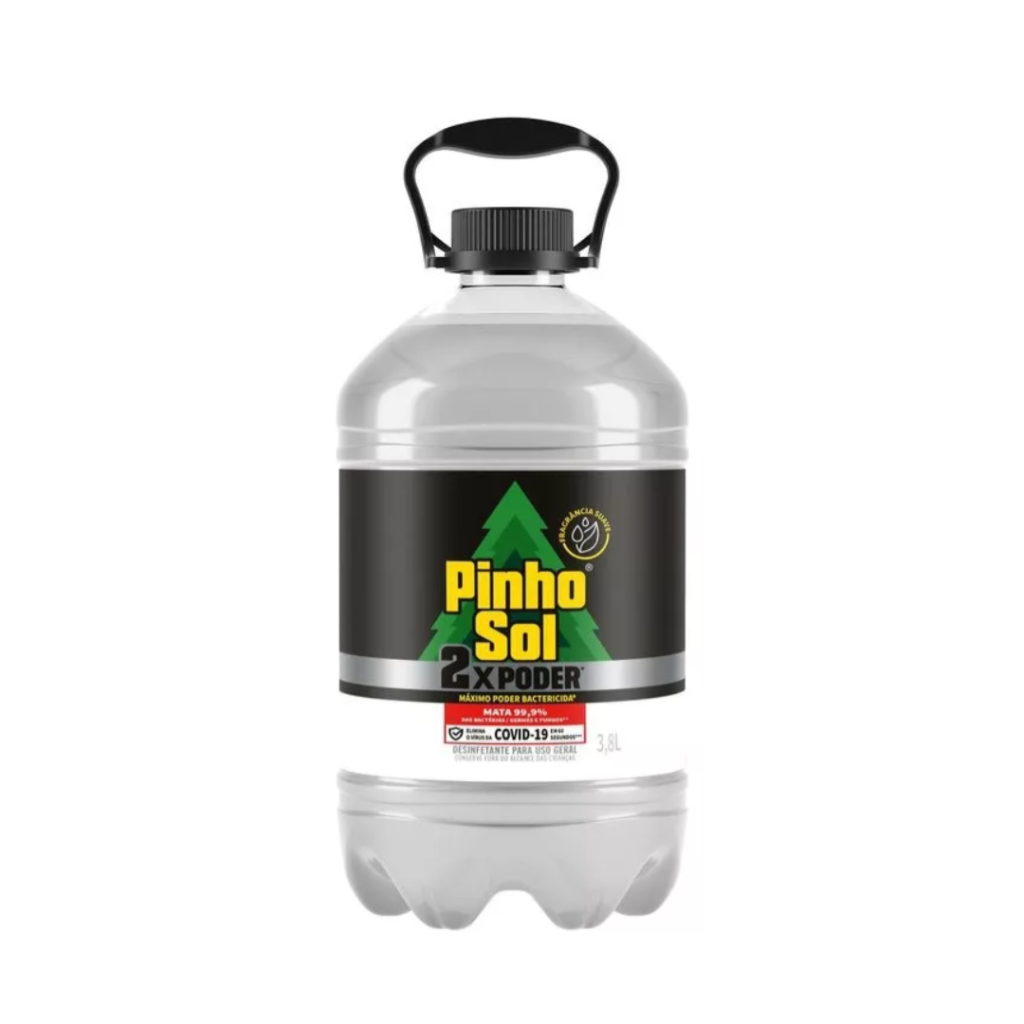 Desinfetante 2x Poder Fragrância Suave 3,8L Pinho Sol