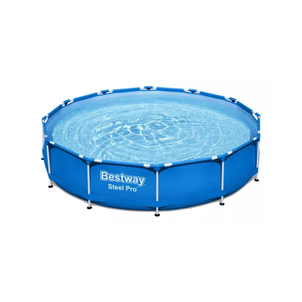 Piscina Estrutural Bestway Steel Pro 6.473L, 3,66m x 76cm, Circular, Aço Galvanizado