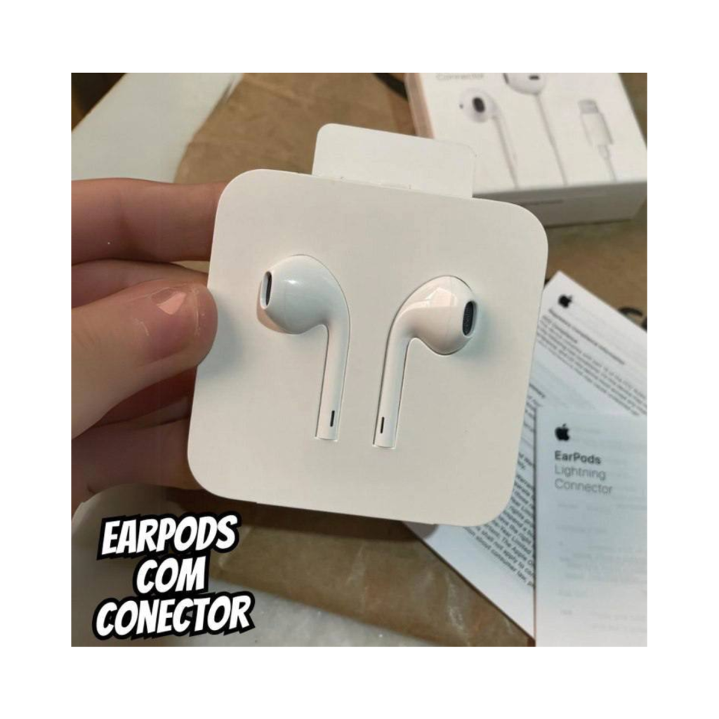 Apple EarPods com conector Lightning