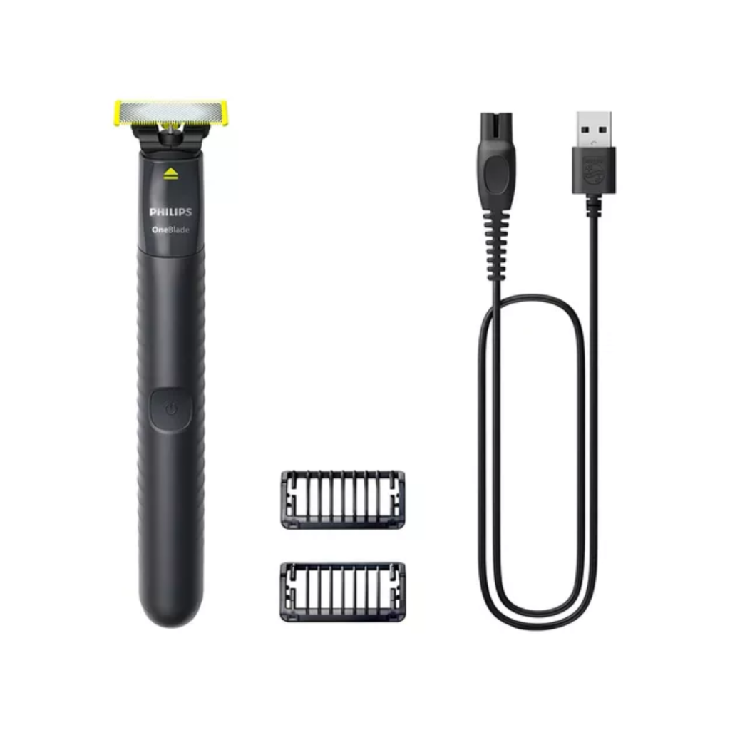 Aparador de Pelos Philips OneBlade QP1424/10 na Cor Cinza chumbo - Bivolt