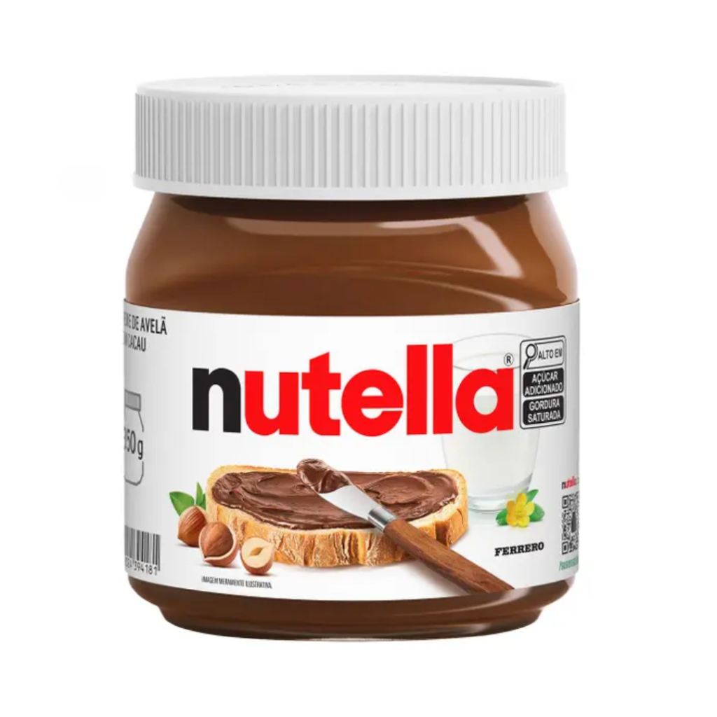 Creme de Avelã com Cacau Nutella Ferrero 350g