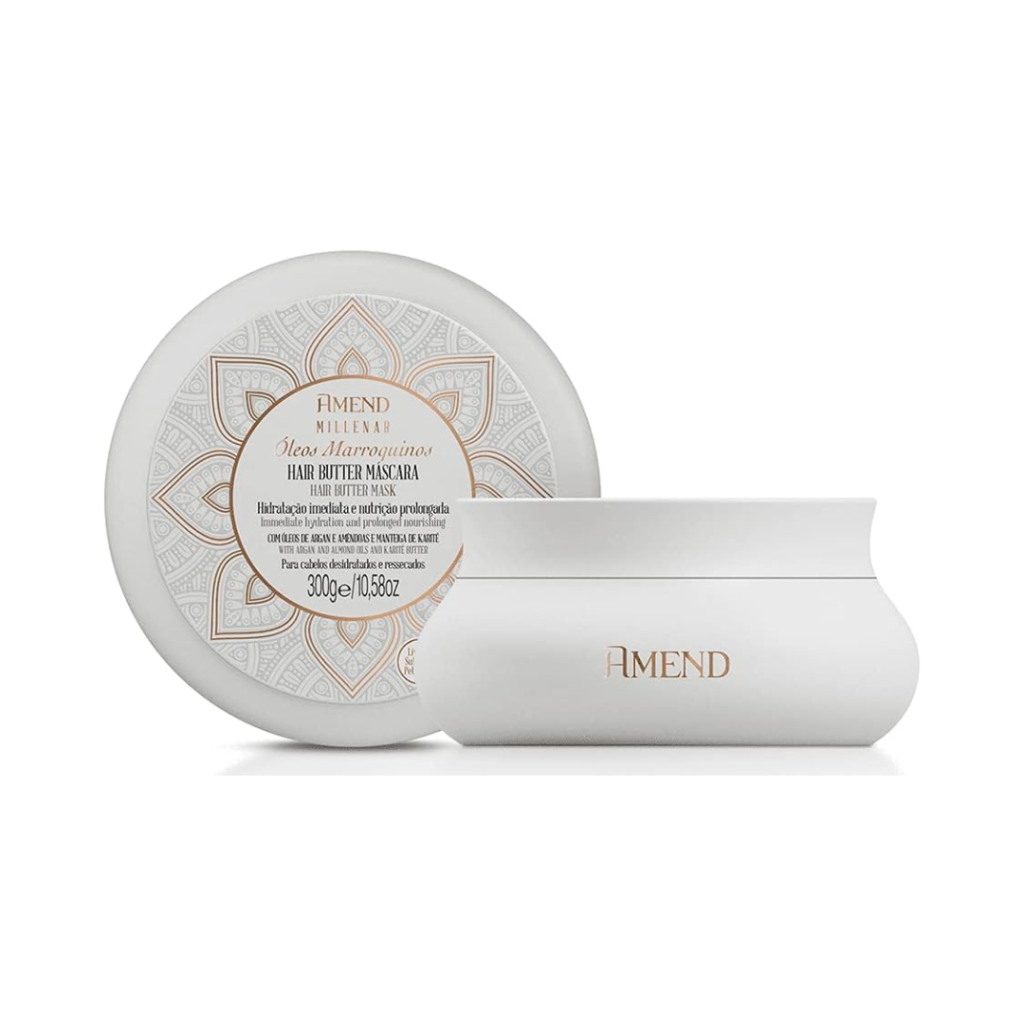 Amend Hair Butter Mascara Millenar Oleos Marroquinos 300 G