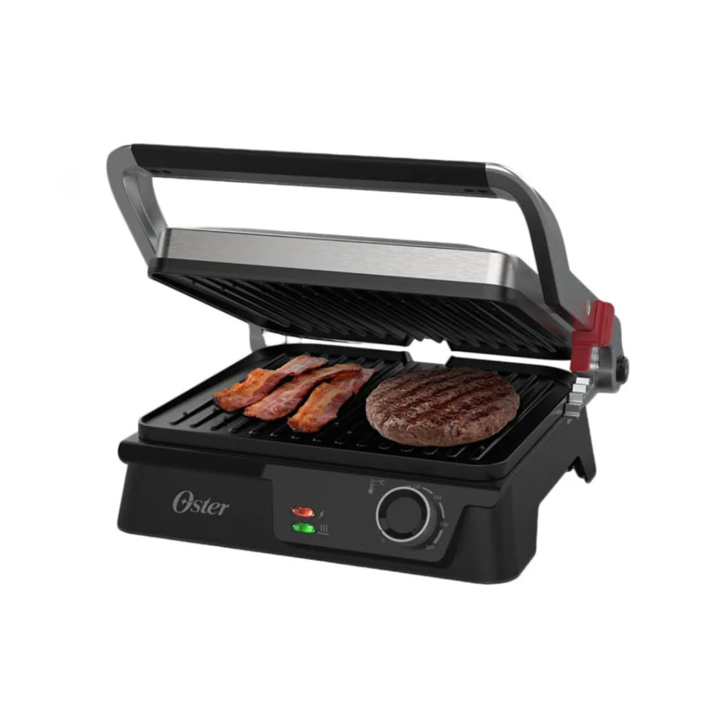 Grill Eletrico Multiuso Oster Ogrl610 127v Abertura 180graus