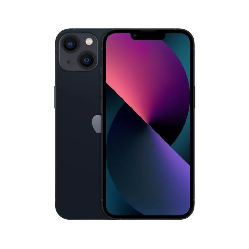 Apple iPhone 13 128GB Meia-noite – Tela 6,1" Super Retina, Câmera Dupla 12MP, A15 Bionic