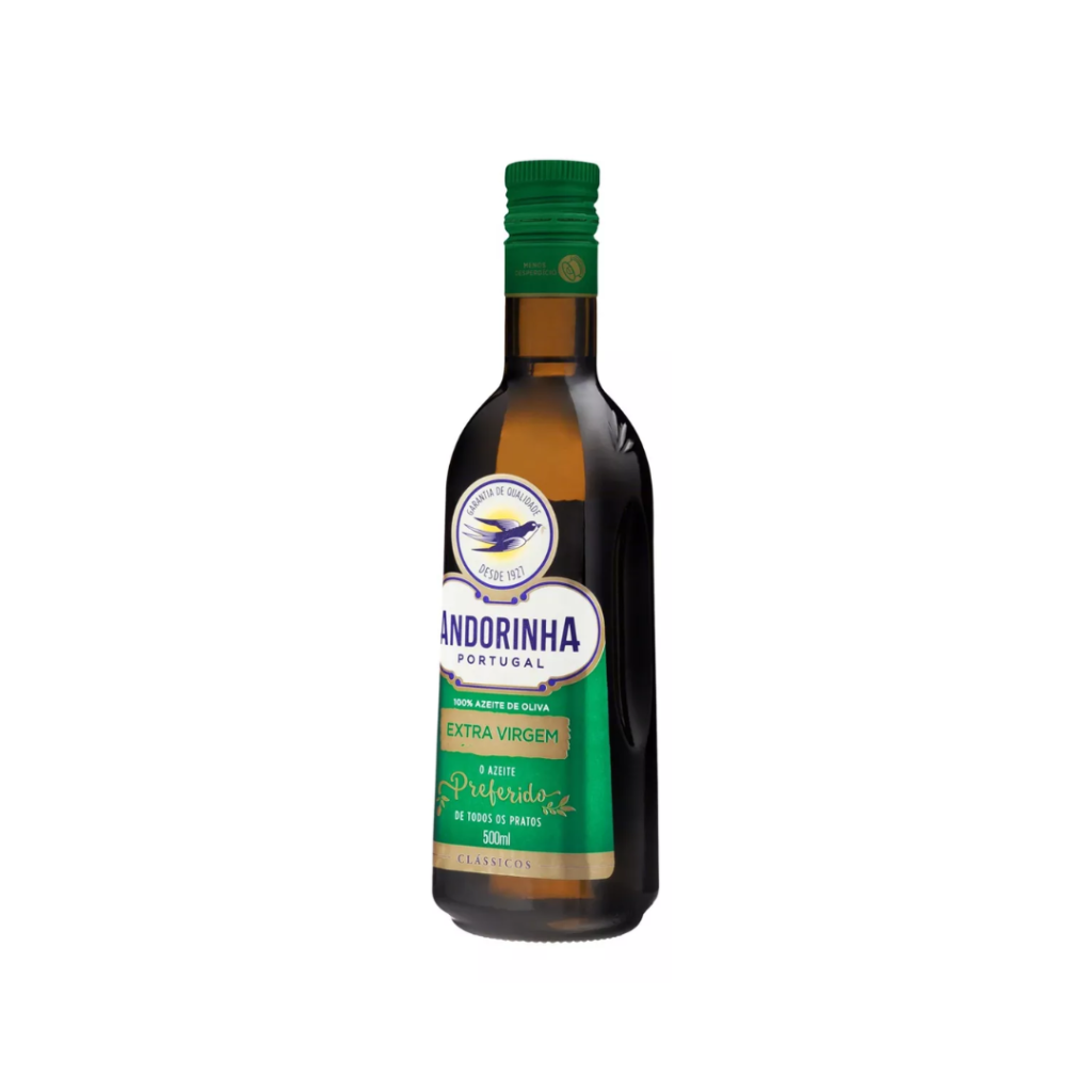 Azeite Extra Virgem Andorinha 500ml Vidro Clássicos