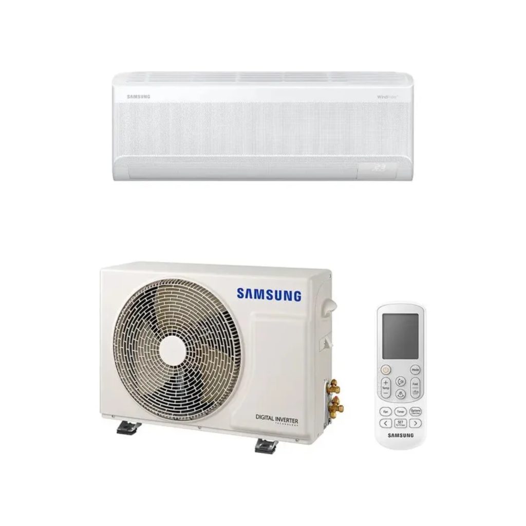 Ar Condicionado Samsung Windfree Ai Inverter 9.000 Btus Frio R-32 AR09DYFAAWKNAZ