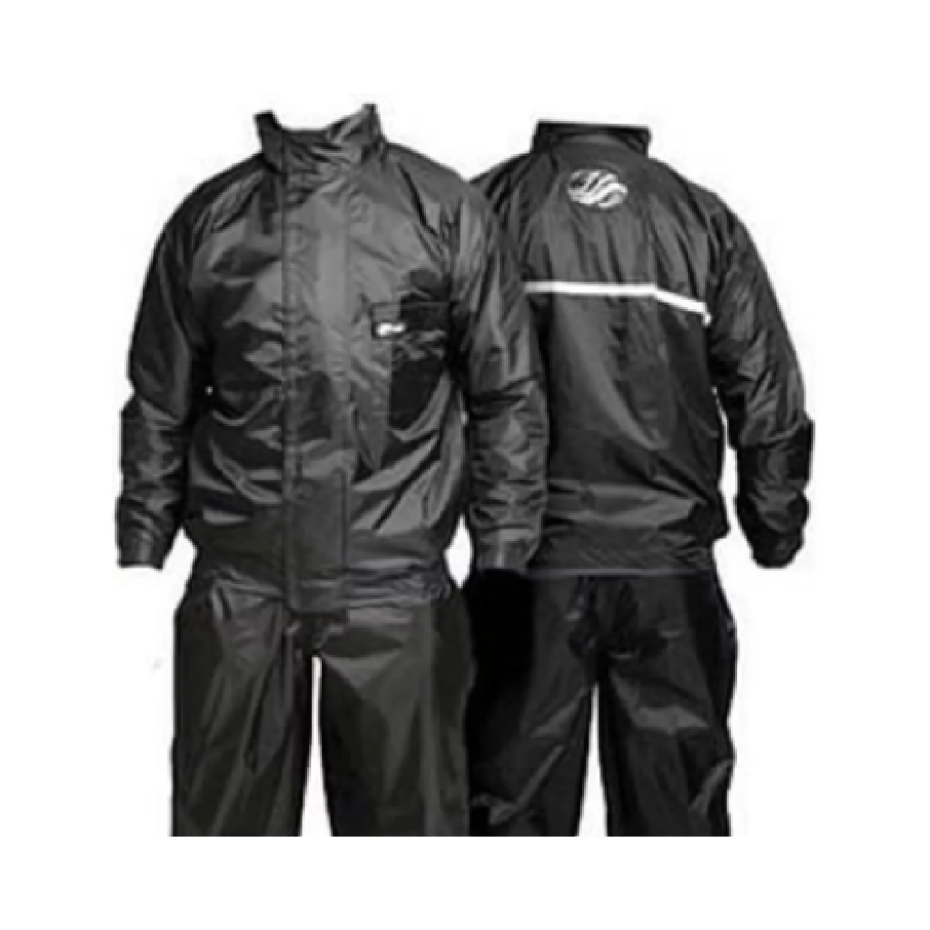 Conjunto Capa de Chuva Moto Race Impermeável com Gola e Proteções Internas – Unissex