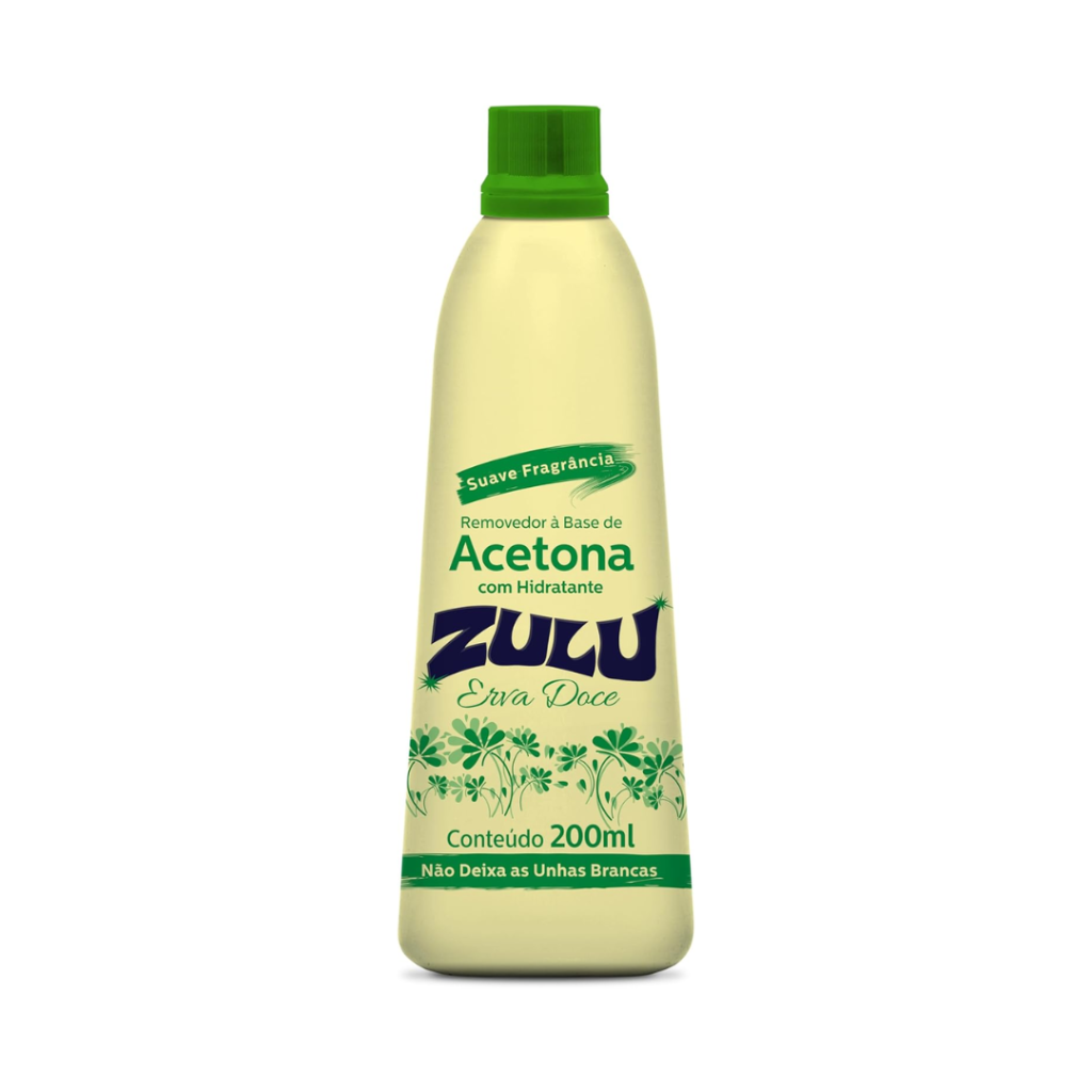 Zulu Removedor De Esmalte Erva Doce 200Ml