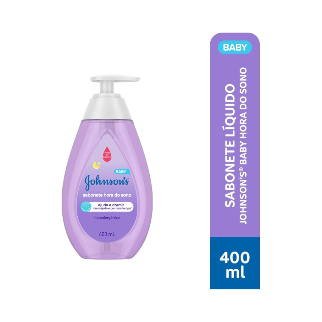 Sabonete Líquido Johnson's Baby Relaxante Hora do Sono, 400ml