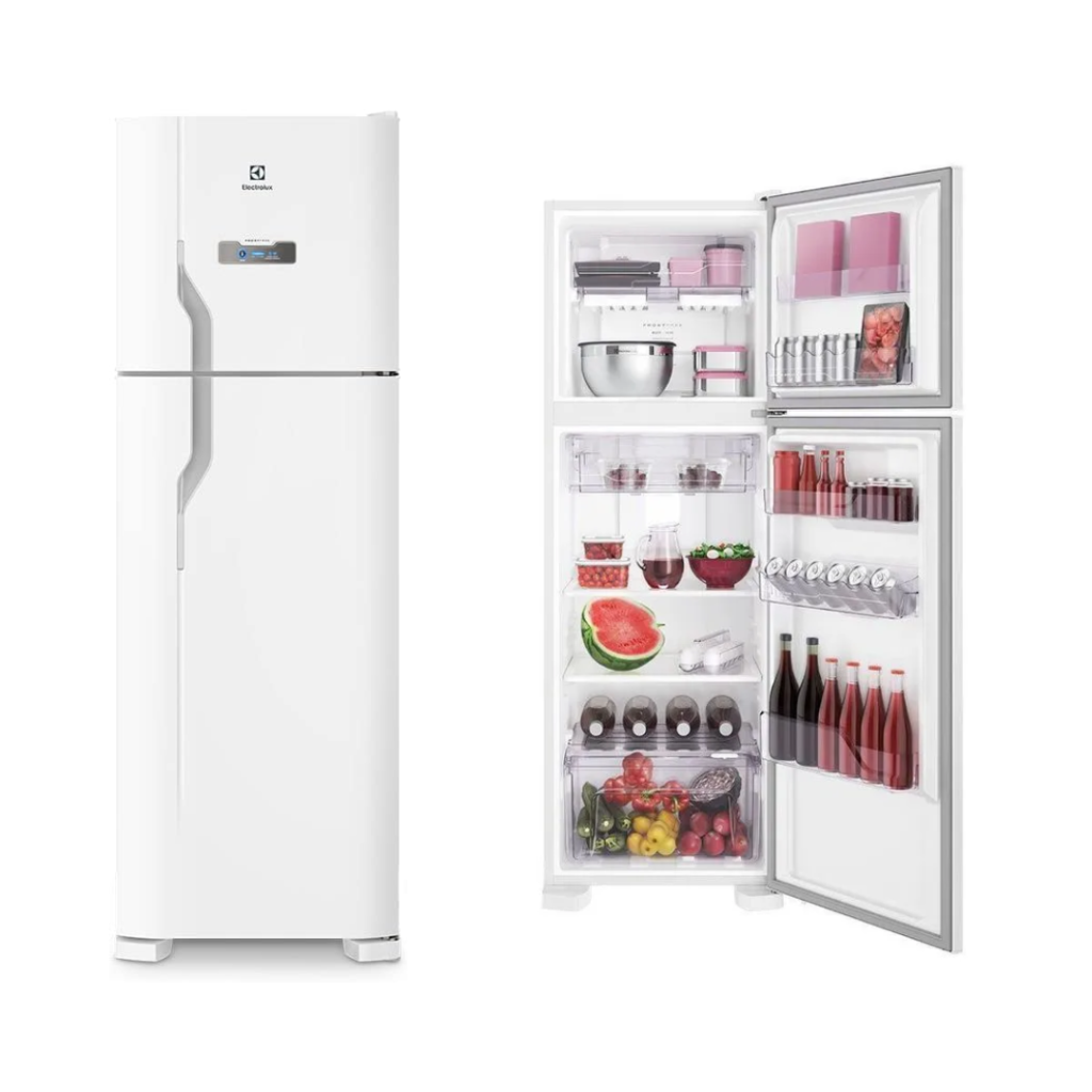 Refrigerador 371L Frost Free 2 Portas 110 Volts, Branco, Electrolux