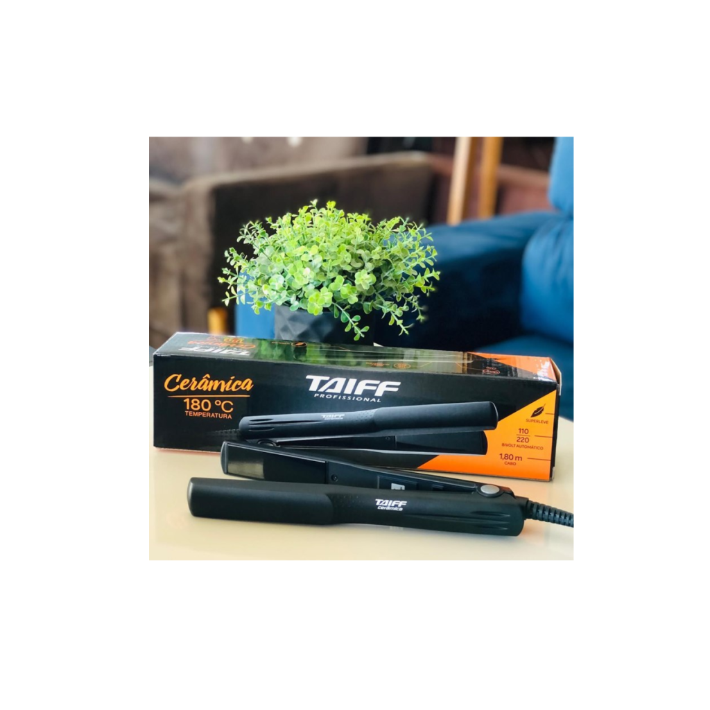 Chapa Cerâmica Preta, Taiff, Bivolt