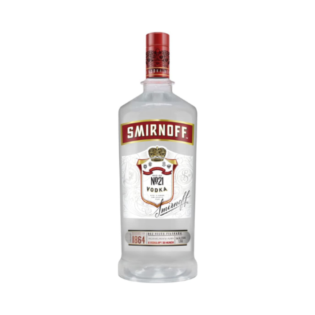 Vodka Smirnoff Tradicional Destilada Triplamente Filtrada Garrafa 1,75 Litro