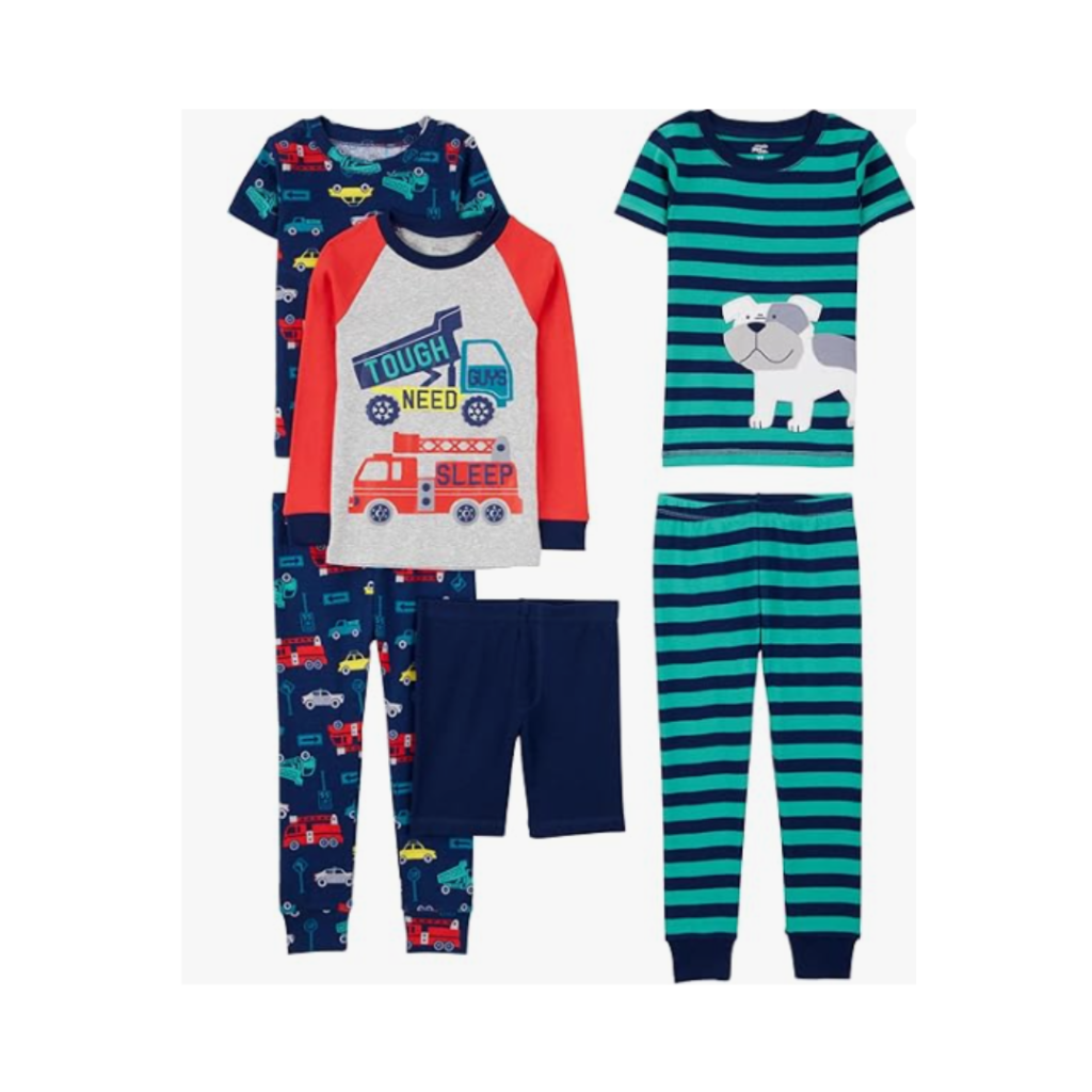 Conjunto de pijama de algodão confortável  Simple Joys