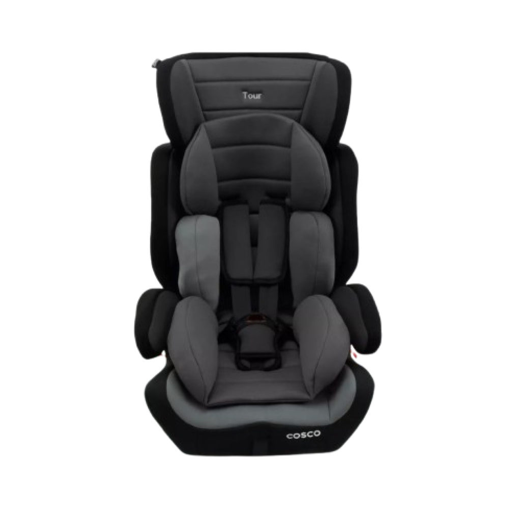 Cadeira para Auto Tour Vira Assento 09 à 36kg Cinza e Preto IMP01375 Cosco Kids